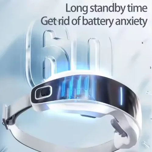 مصنع تصميم جديد بالجملة مدلك الوجه والعين الطبيعي القابل لإعادة الشحن مع معدات التدفئة وتدليك العين