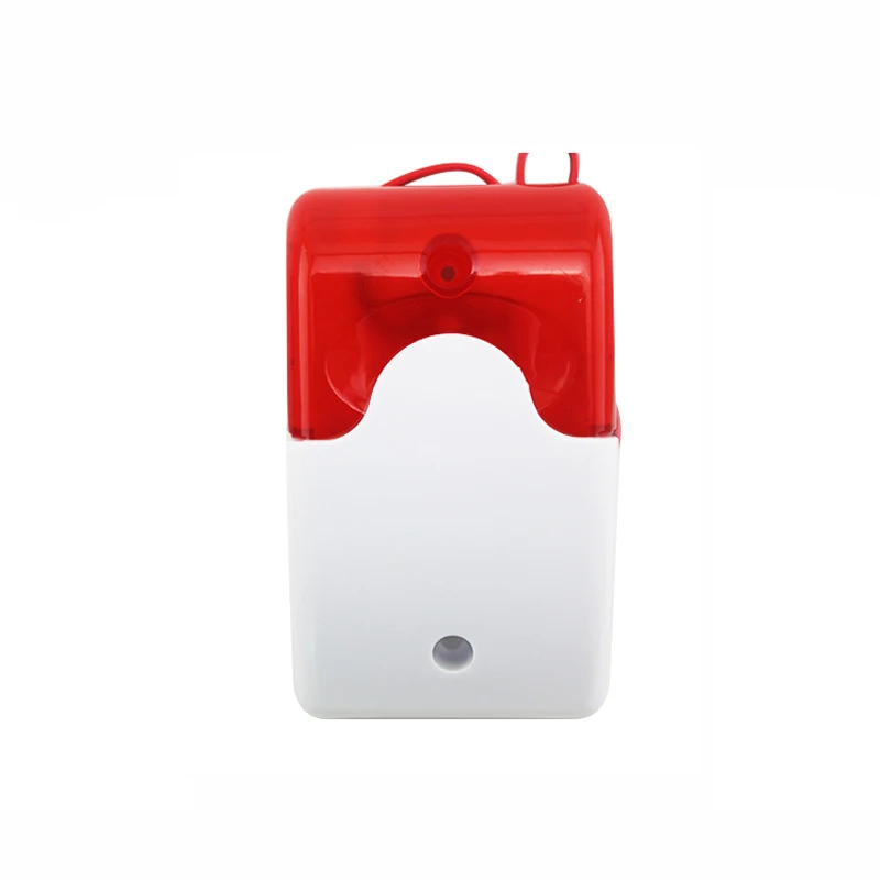 

Sound and Light Alarm Beeper 120dB 12V/24V Volume Adjustable/Non Adjustable