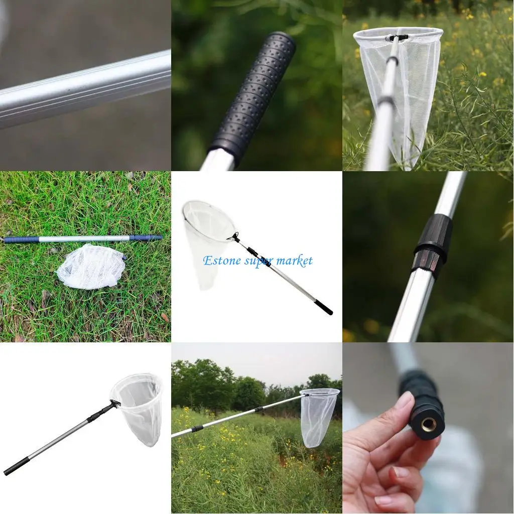 090B Giocattolo osservazione della rete con trappola per insetti per bambini con profondità rete telescopica da 19'' Ha