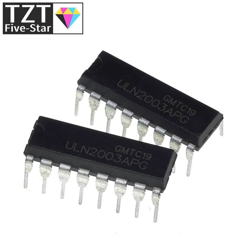 10PCS ULN2003AN DIP16 ULN2003A DIP-16 ULN2003 ULN2003APG DIP new and original IC