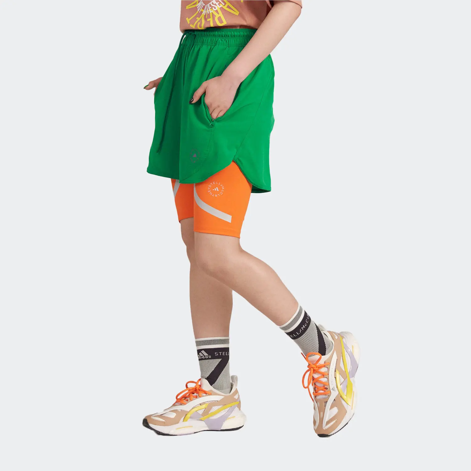 

Adidas genuine SMC Women's Autumn Breathable Casual Shorts HI6029