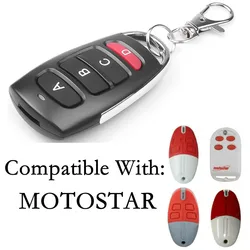 4-CHANNEL COPY REMOTE CONTROL 100% COMPATIBLE MOTOSTAR, CLICKSTAR, RE532, RE534, CLIK 4M, 4C, FOR AUTOMATIC GATE, GARAGE, ALARM