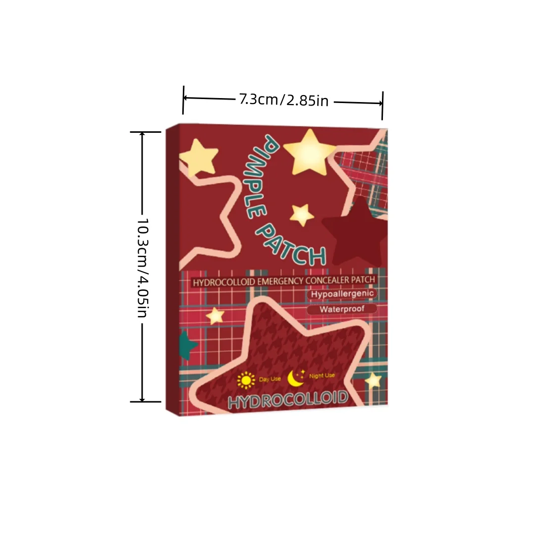 Natal limitado! 40 Patches hidrocolóides para acne – invisíveis e à prova d'água para o dia, adequados para a pele e suaves, adequados para todos.