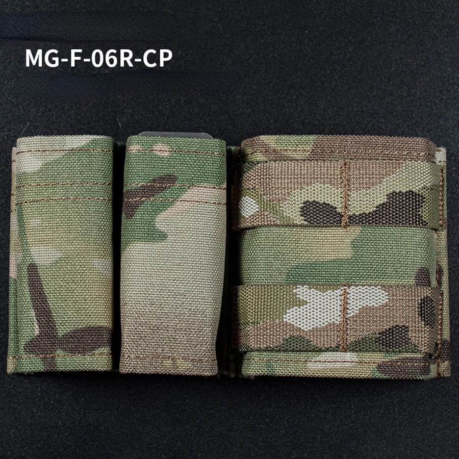 9MM+5.56 Parallel MOLLE Accessory Pack CS Tactical Multifunctional Storage Bag Outdoor Sports Waist Pack