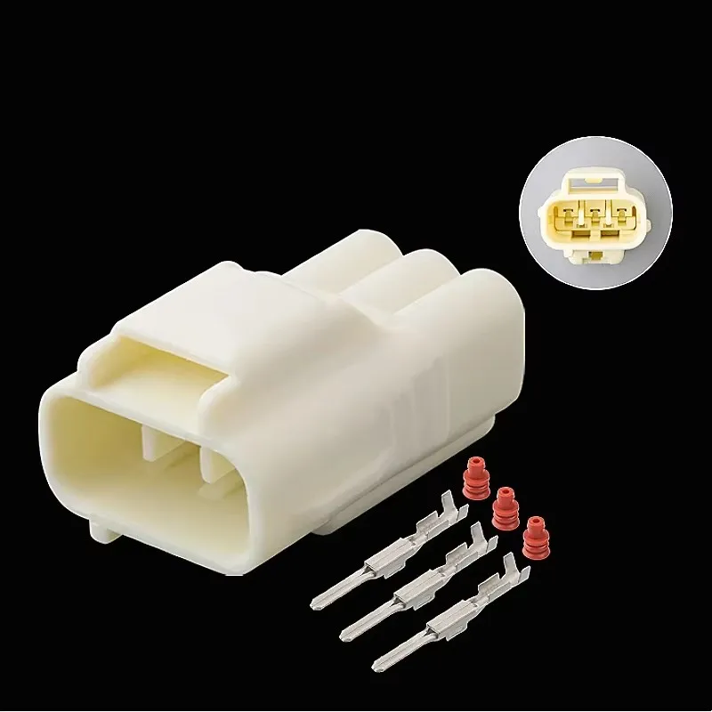 10 Set DJ7035HB-2.2-11 /Automotive Waterproof Connector Car Harness Plug With Terminal Block 3P Hole