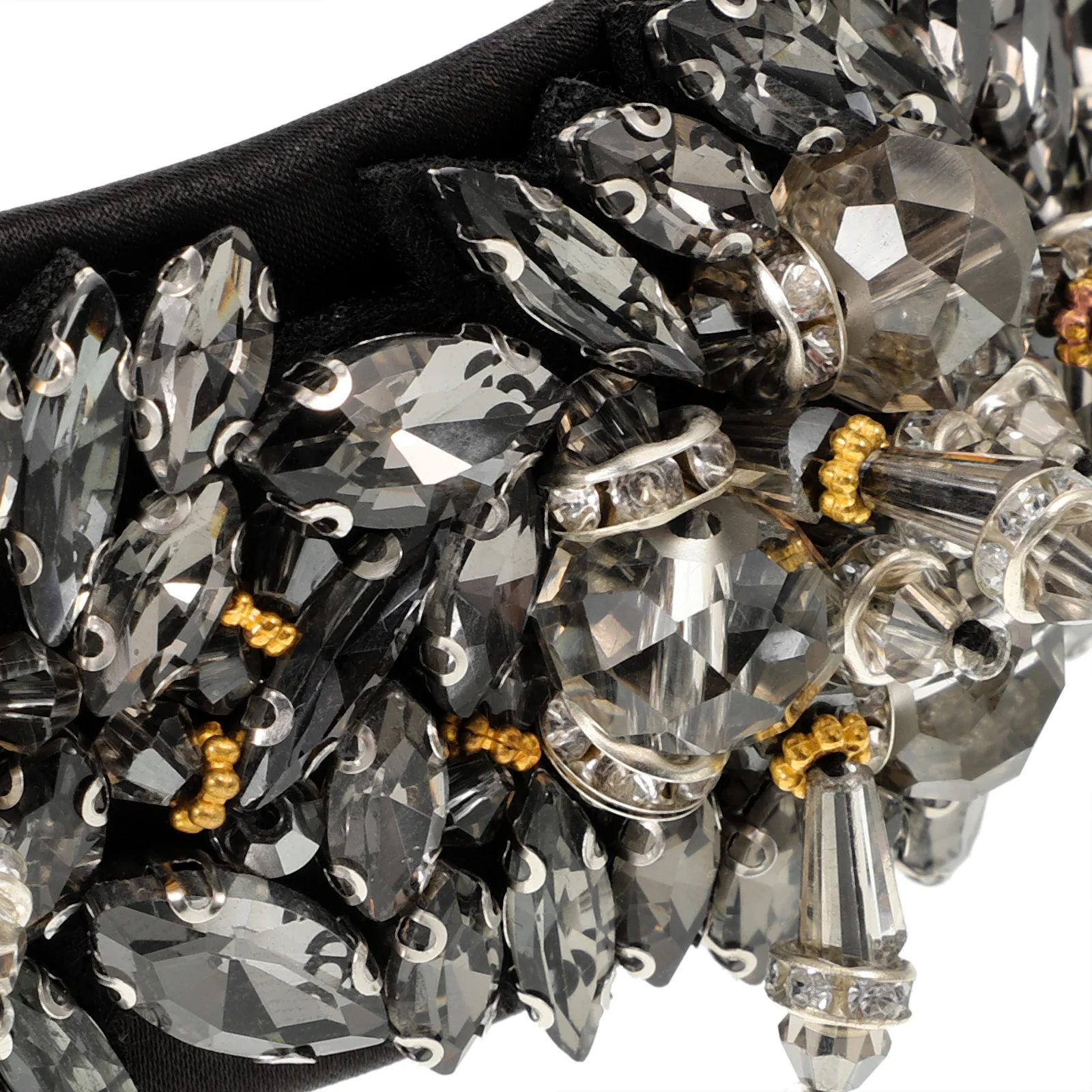 

1pc Baroque Style Band Diamond Decor Headband For Women Home Use Hair Tying Hoops Lightweight Comfortable Hair Accessories