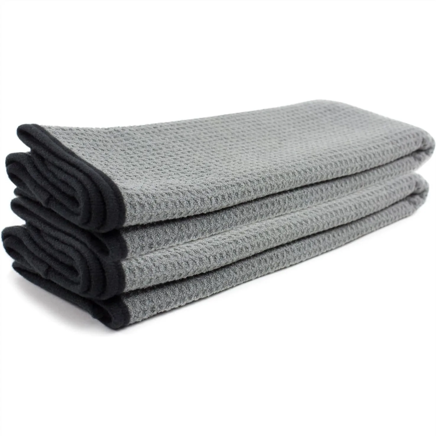 

Microfiber Waffle Drying Towel 25x36in 2-Pack for Cars, SUVs, Boats - Super Absorbent & Scratch-Free