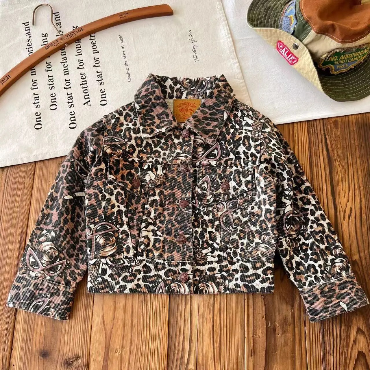 

Boys And Girl Spring Autumn Children Boy Clothing Cotton Turn Down Collar Denim Coat And Jeans Pants Baby Kids Clothing