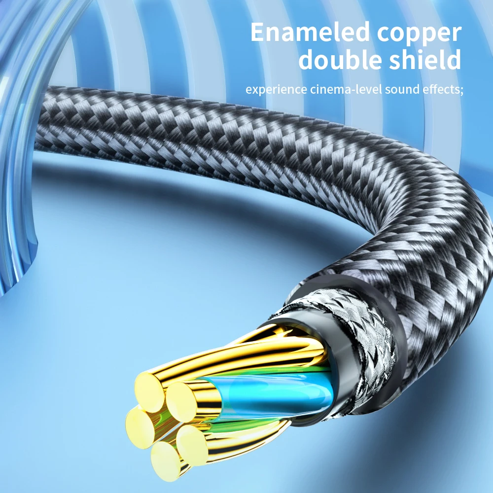 ESSAGER Headphone Extension Cable Jack 3.5mm Audio Aux Cable 3.5mm Female Splitter Speaker Extender Cord For Earphone Adapter - view 6