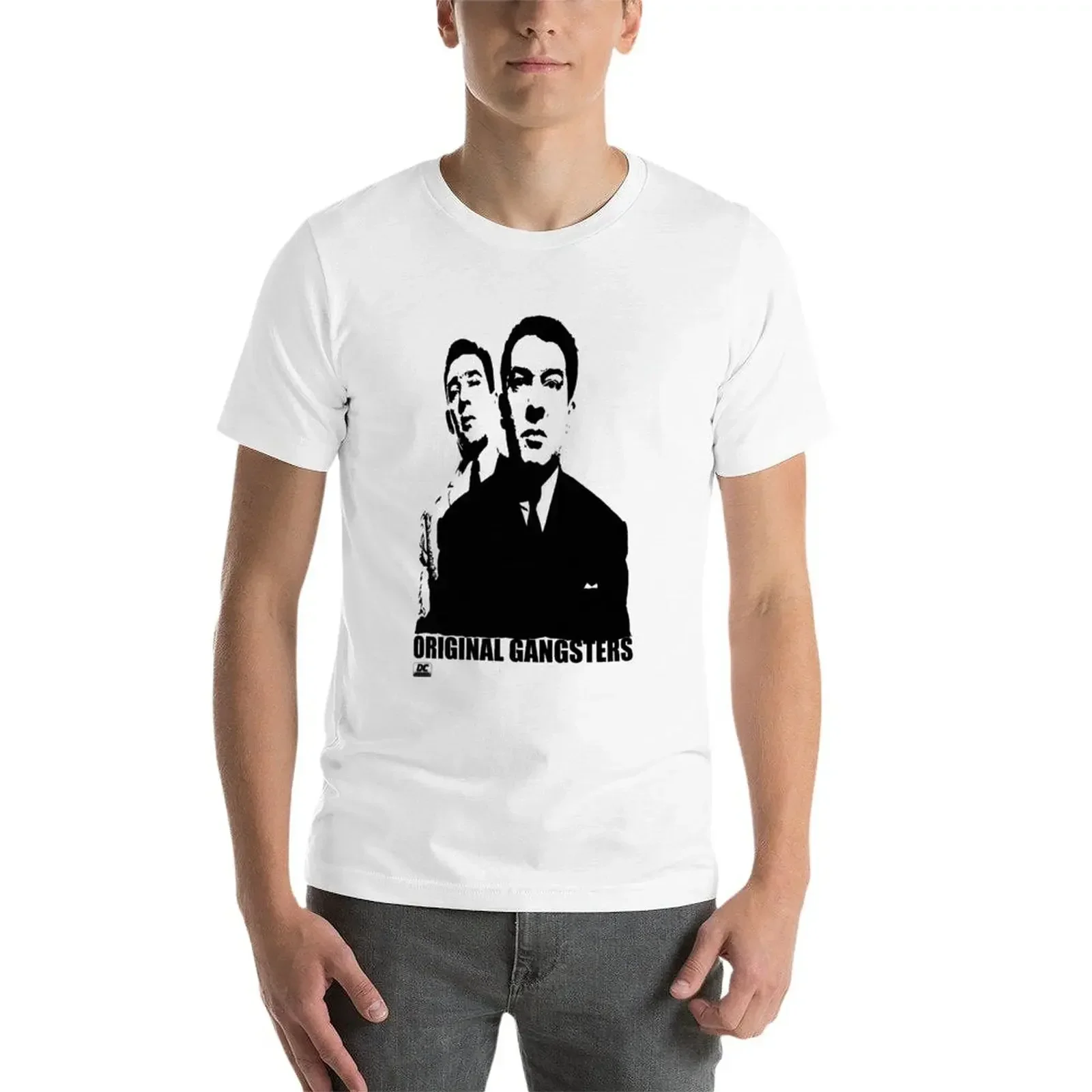 Camiseta gráfica The Krays masculina, tops bonitos, roupas de verão