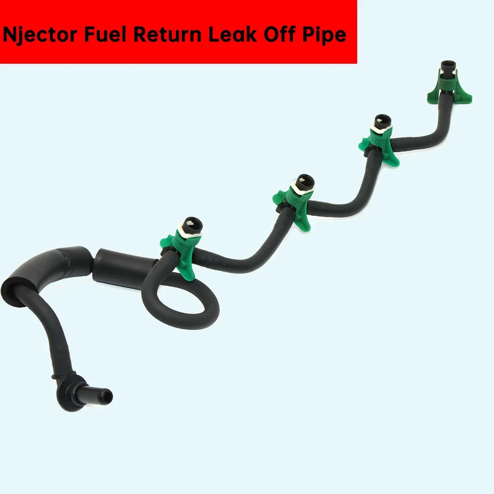 Suitable for Peugeot 207 208 308 508 2012-2019,2008 3008 4008 5008 2012-2019  Injector Fuel Return Leak Off Pipe Fuel Hose