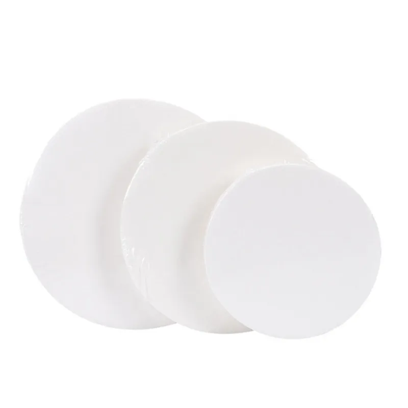 Papier rond Double face en Silicone, 100 pièces, papiers antiadhésifs pour four à Barbecue, revêtement de poêle à gâteaux résistant à l\'huile