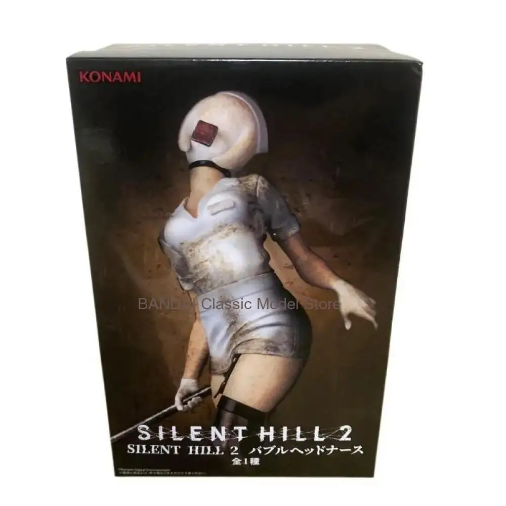 [Original Genuine] In Stock Konami Silent Hill 2 Red Pyramid Thing Bubble Head Nurse Anime Figure Model Collector Figurine Toys - view 6
