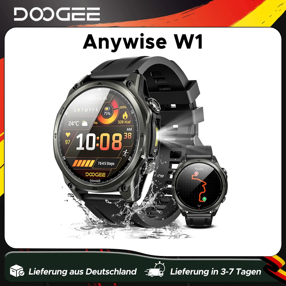 DOOGEE Anywise W1 AMOLED GPS