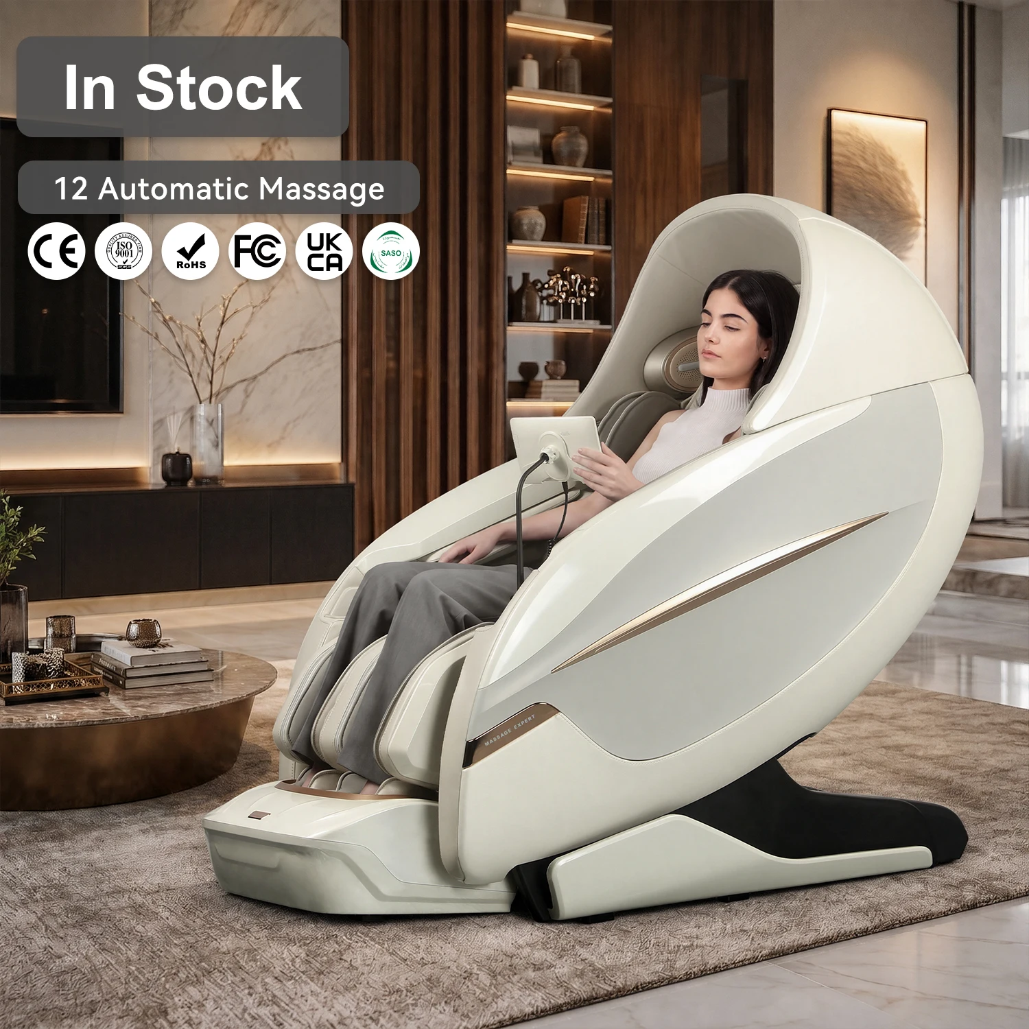 Mstar China Luxury MS131 Zero Gravity Heated Massage Recliner Chair Body Application Living Room Massagesessel