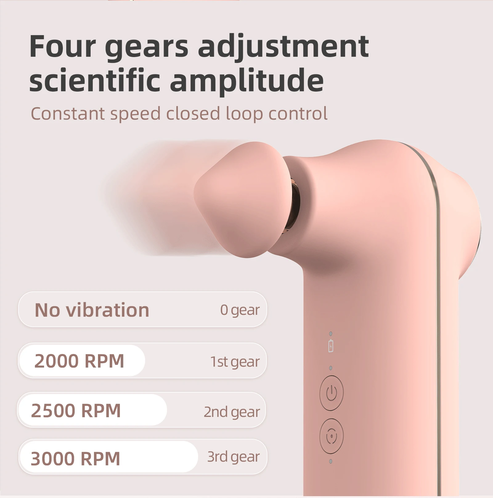 Mini Portable Ultrasonic Heating Massage Gun Deep Tissue Therapy for Muscle Pain Relief & Recovery for Fascial Therapy