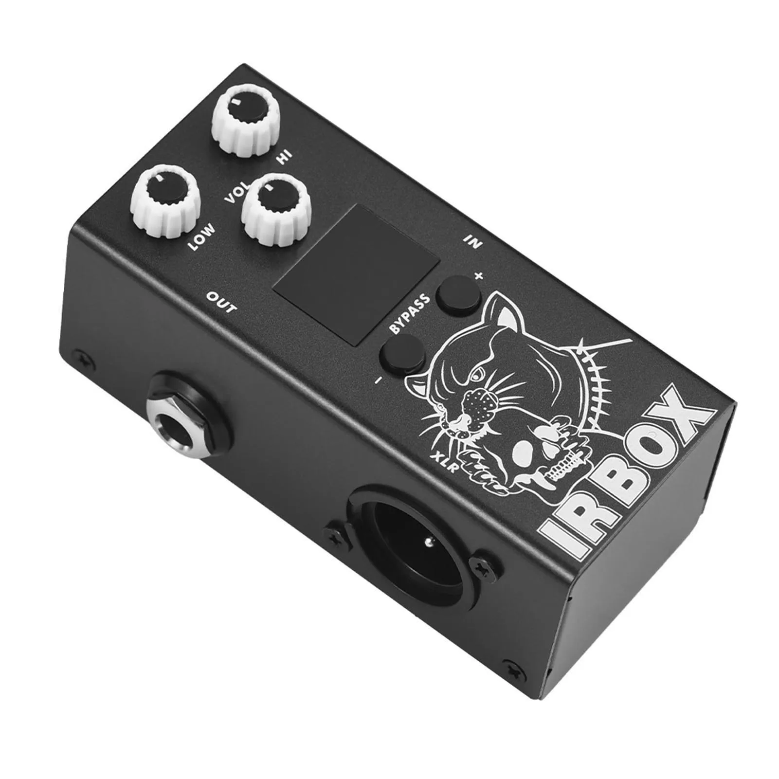 تأثير الجيتار الكهربائي للجيتار باس جيتار IR صندوق تأثيرات دواسة مع كابينة الأشعة تحت الحمراء دفعة استجابة خزائن مكبر الصوت محاكاة #2