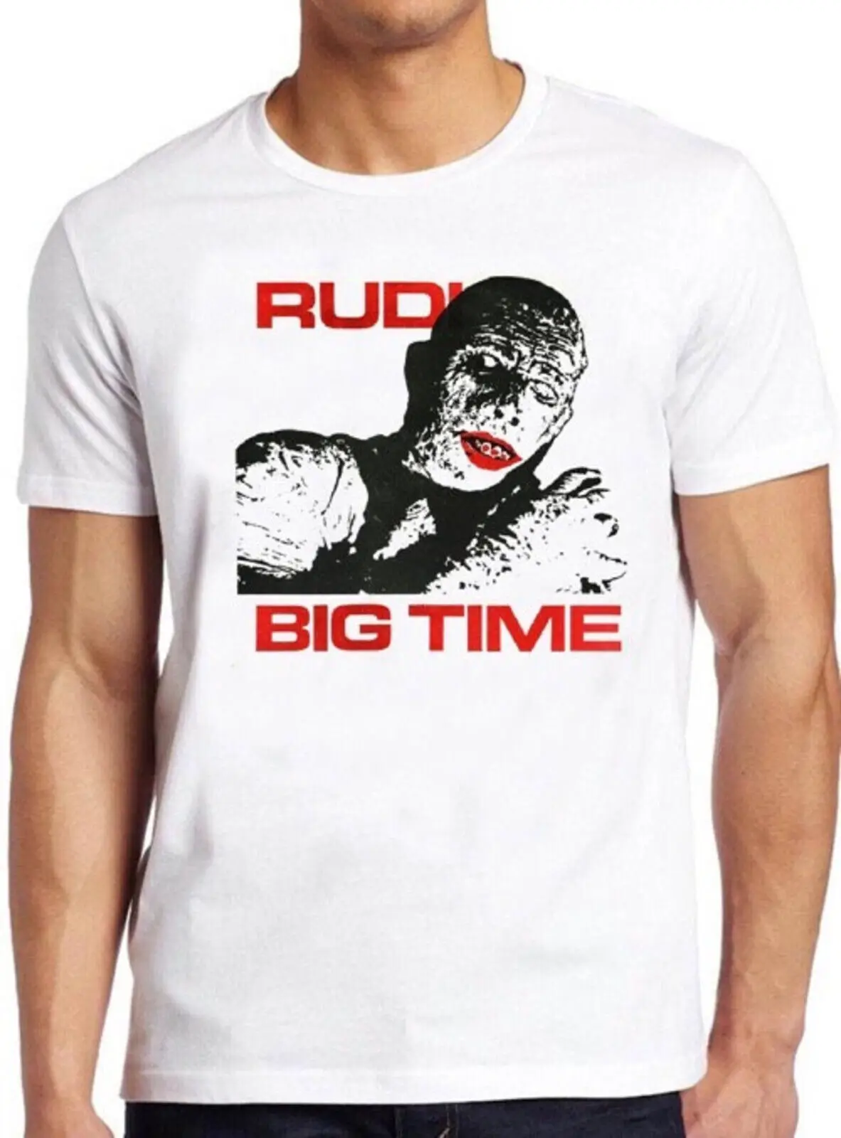 Rudi Big Time Punk Rock Music Top Gift Tee T Shirt