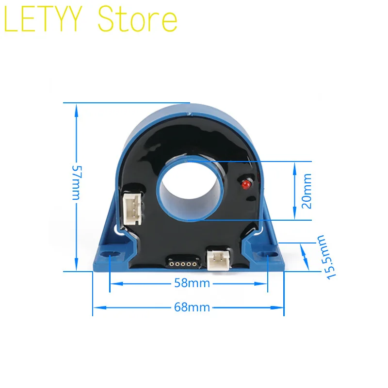 H68B Coulomb Meter Module Electric Vehicle Motorhome AGV Intelligent Robot Battery Management 485 TTL