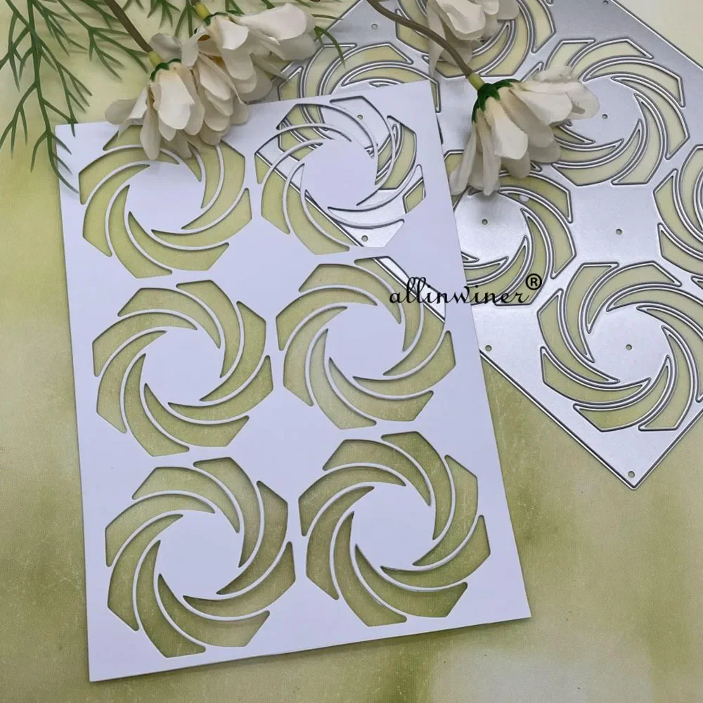 

Wave circle decoration Metal Cutting Dies Stencils For DIY Scrapbooking Decorative Embossing Handcraft Die Cutting Template