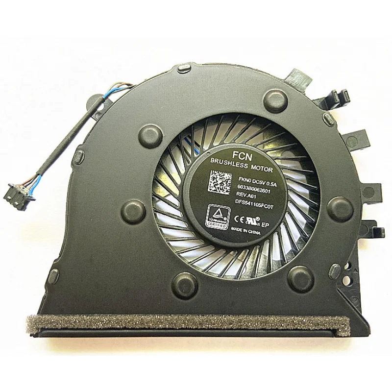 New CPU Fan for HP 17-BY 17-CA 17R-BY 17G-CR 17Q-CA 470 G7 L22531-001 NS85B00-17K22 DFS541105FC0T-FKN0 6033B0062601 6033B0062701