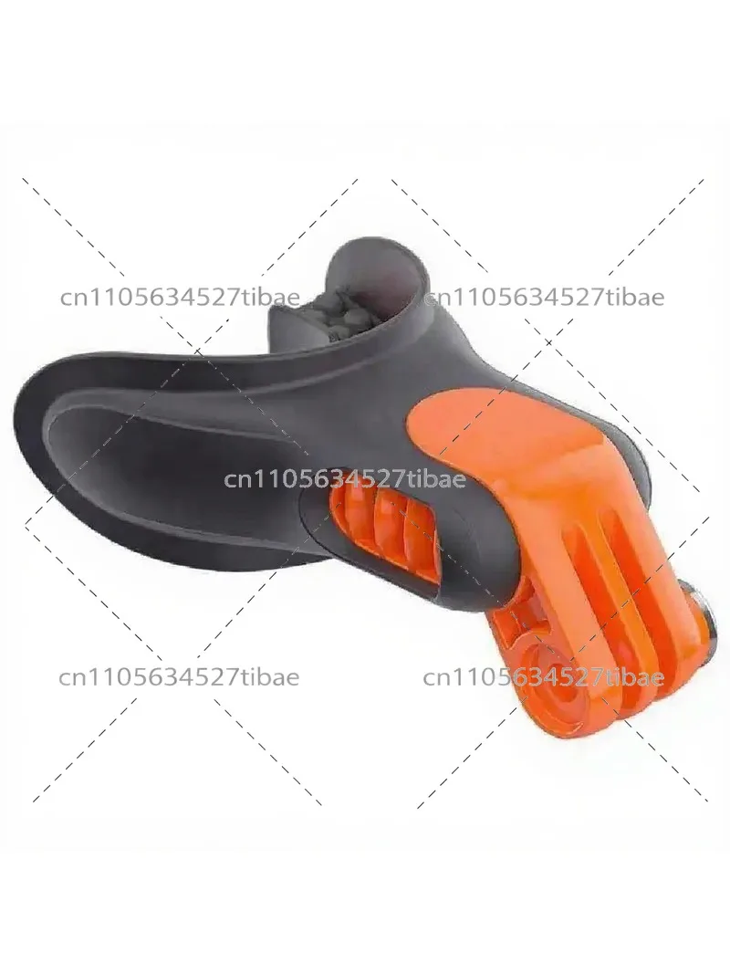 Mouth Mount Bite Holder for Action Camera, Universal Hands-Free Chest Strap Accessory for Sports