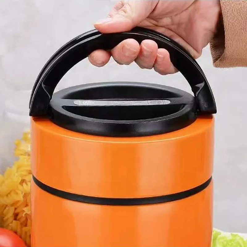 Factory Wholesale Portable Lunch Box School Food Containers 304 Stainless Steel Vacuum Insulated Food Grade - view 3