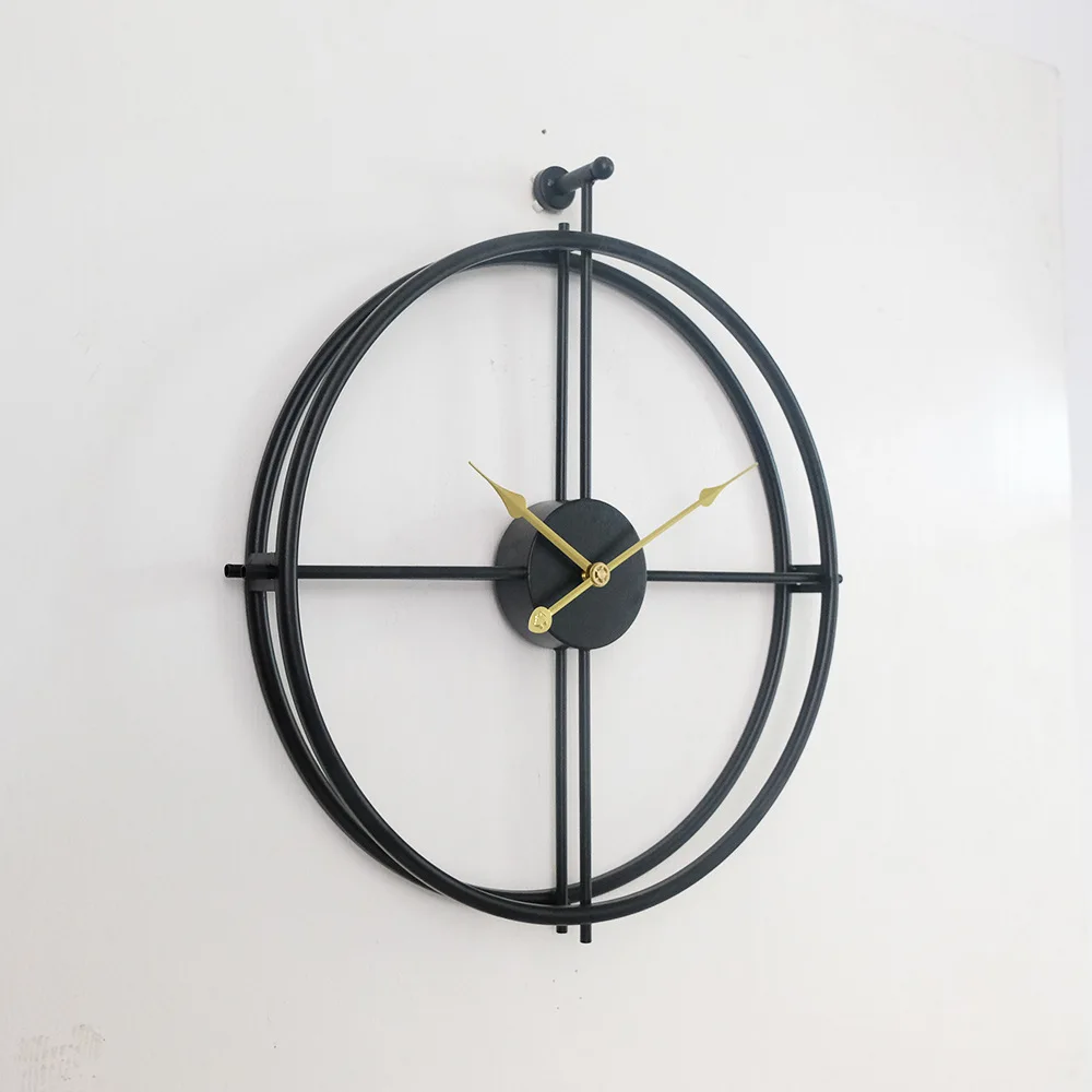 

50cm Large Silent Wall Clock Modern Design Clocks For Home Decor Office European Style Hanging Wall Watch Clocks