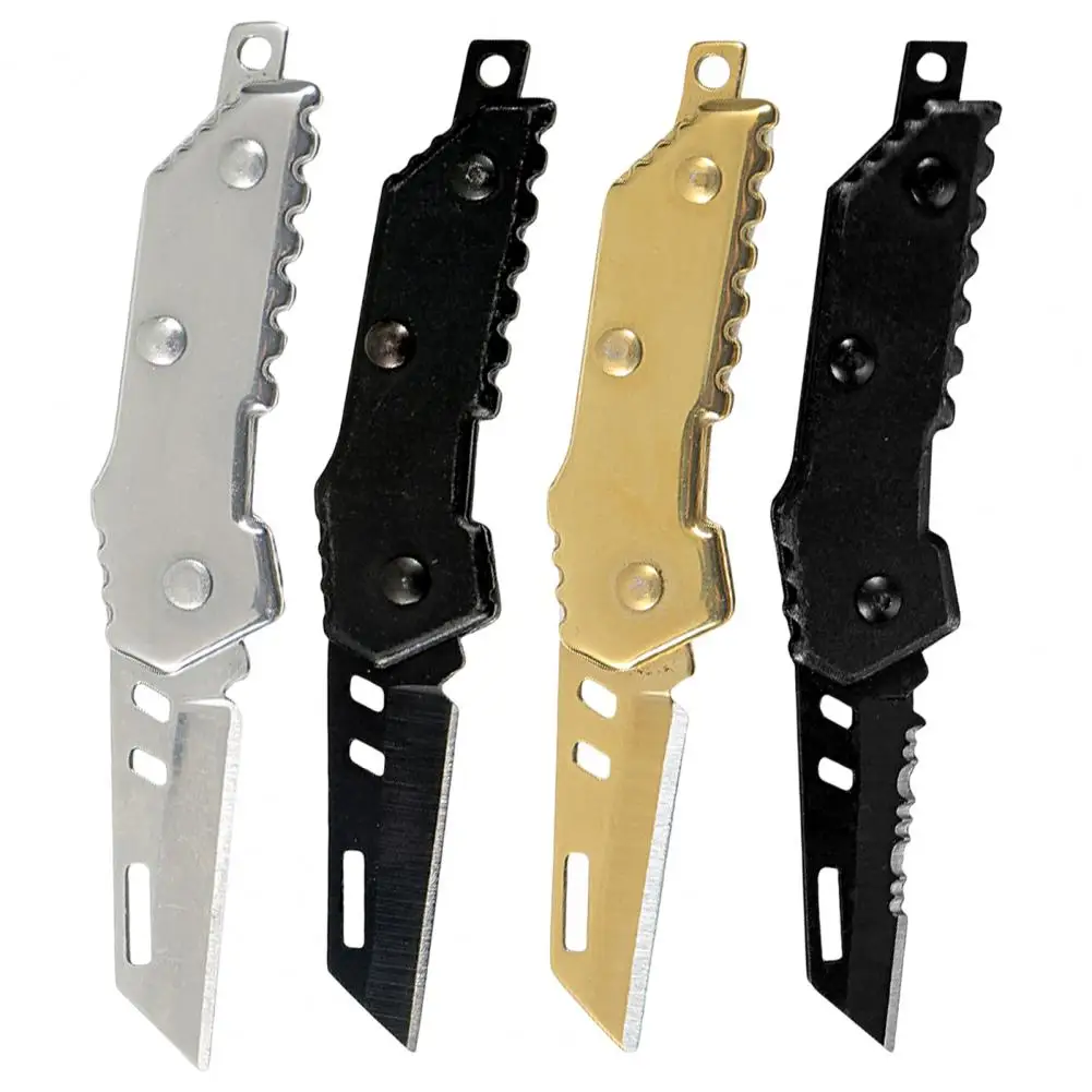 Mini Knife Foldable Sharp Folding Knife Outdoor Tool Mini Cutter Survival Tool Professional Pocket Cutter Camping Hiking Cutter