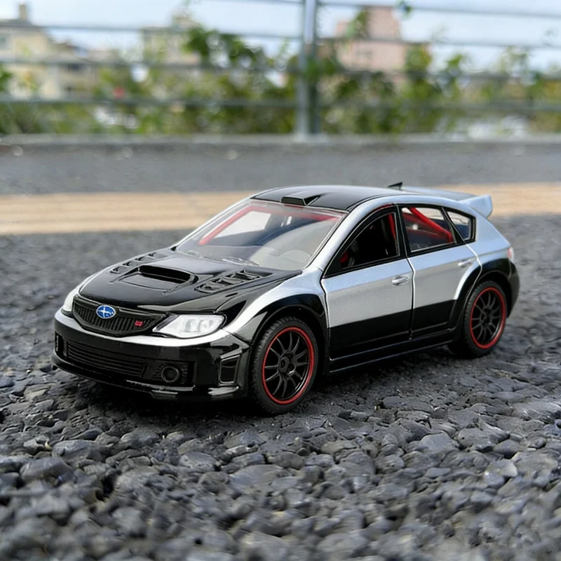 

1:32 Impreza WRX STI Alloy Sports Car Model Diecast Metal Modified Track Racing Vehicles Car Model High Simulation Kids Toy Gift
