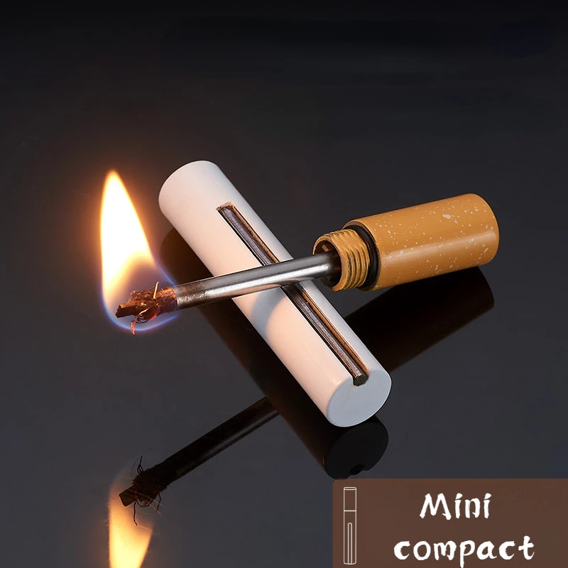 Cigarette-shaped Match Personalized Creative Windproof and Waterproof Portable Cigarette Lighter Match Mini Men\'s Gift Lighter