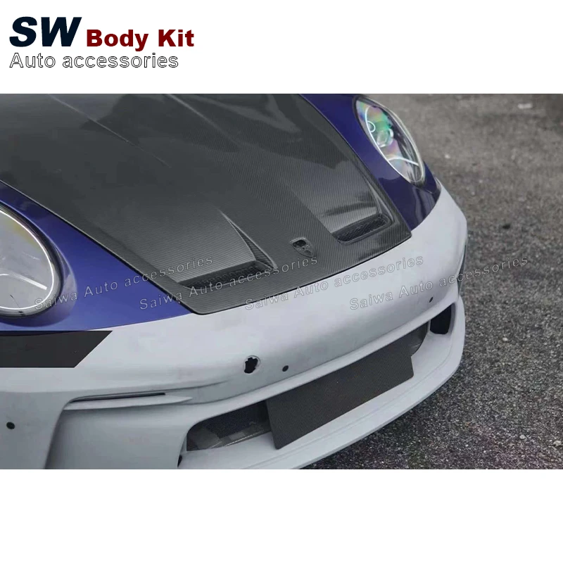 For Porsche 911 992 2019-2023 Upgrade Modification GT3 Style Body Kit Front Bumper Rear Bumper Side Skirts Auto Parts