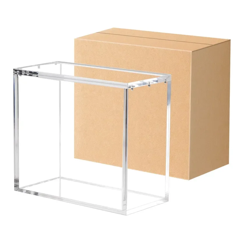 for  Acrylic Booster Box Trading Card Game Display Case with Strong Magnet Elite Trainer Storage Organizer Wholesale