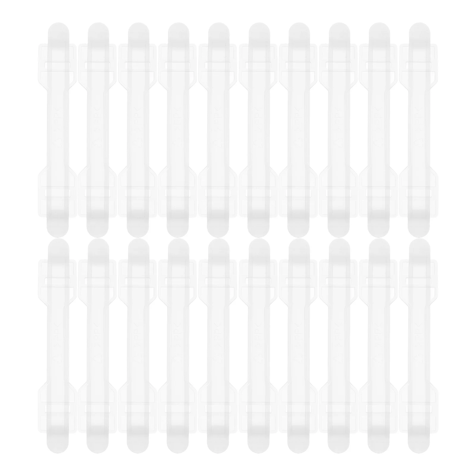 

30pcs Box Handles Plastic Carrying Straps Moving Storage Packaging Replacement Box Strap White Large Capacity