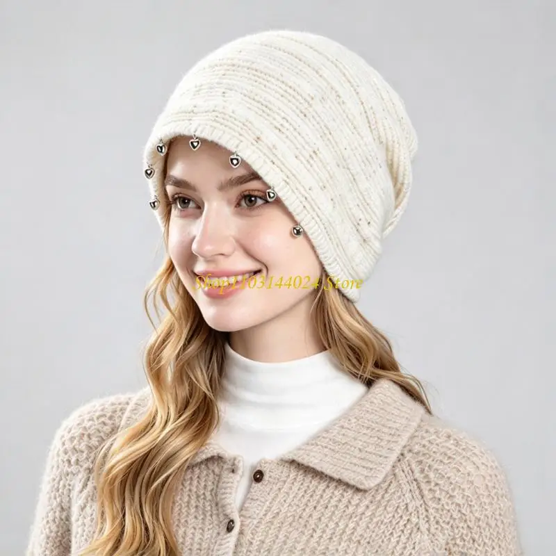 N5KE Ear-Covering Slouch Hat with a Relaxed Profile for Cool Weather