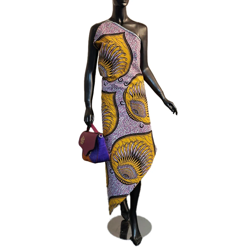 46''-wide-6yards-long-yellow-floral-printed-pink-cotton-african-waxed-fabric-for-diy-sewing-clothes-jacket-dress-fr6048