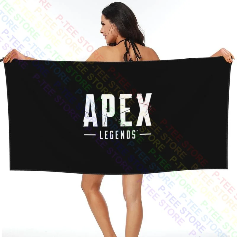 Apex Legends Logo Game Gamer Quick dry Towel Custom Absorbent Beach Blanket