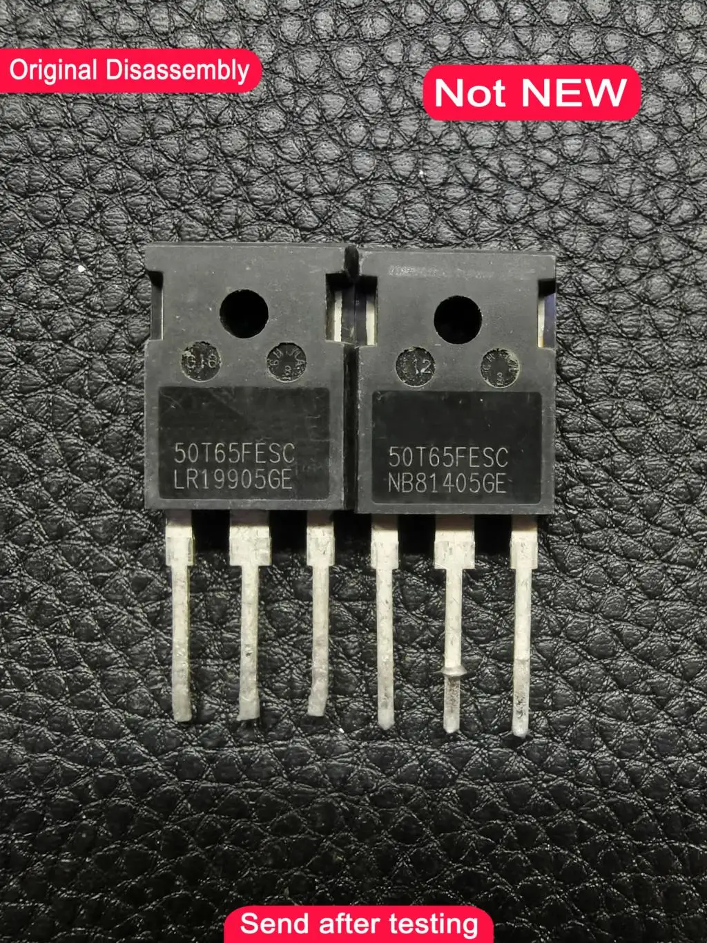 1 unidad MBQ50T65FESC MBQ50T65FDSC 50T65FDSC 50T65FESC 50T65FDHC 50T65 TO-3P en Stock