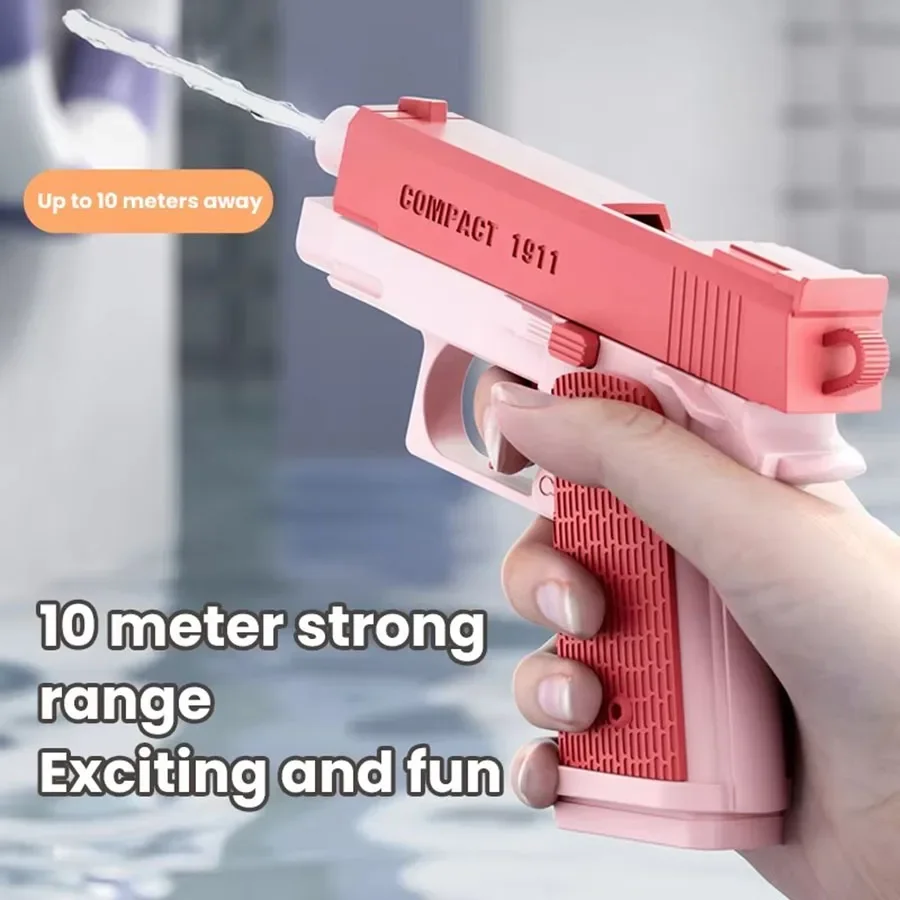 미니 건 어린이용 비전동 핸드건 여름 야외 완전 자동 물놀이 남녀 공용 사격 장난감