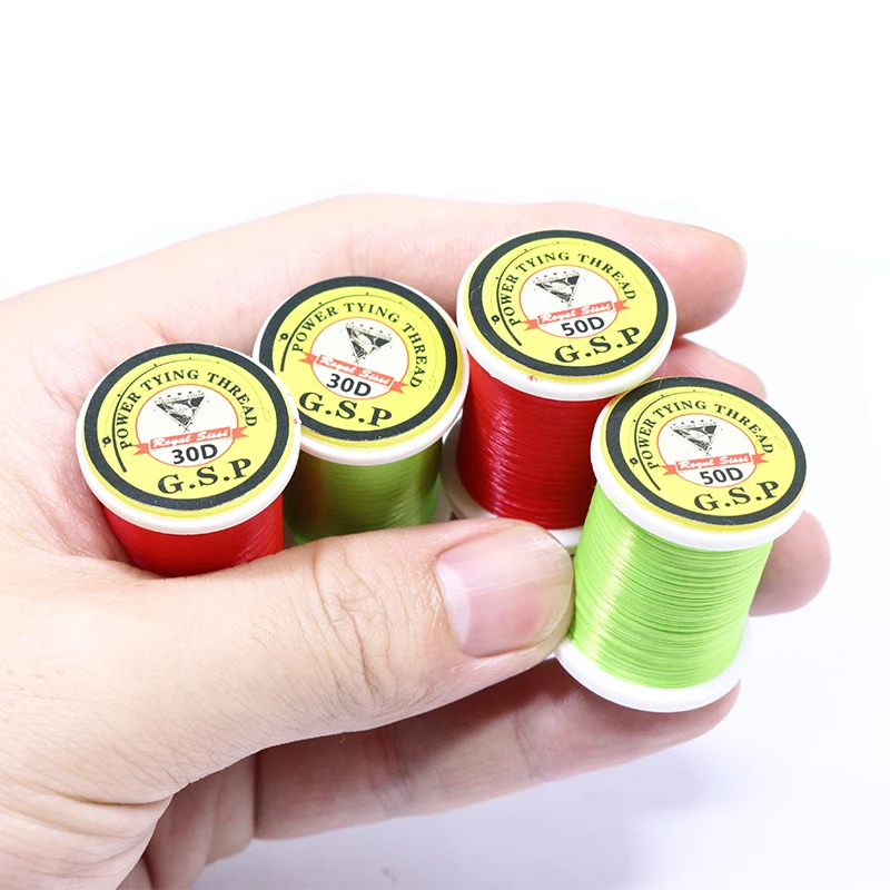 100meters/spool 30D/50D GSP fly tying PE thread strongest fly fishing tying thread for Midge Nymph Dry&Wet Flies Trout fishing