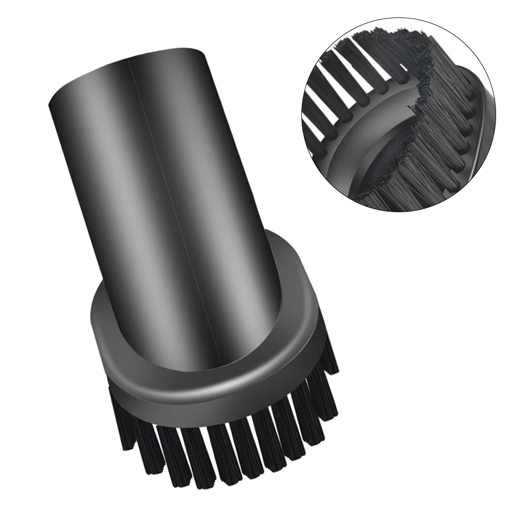 Suction Brush Vacuum Cleaner Brush Furniture Nozzle Universal 35mm Round Nozzle Vacuum Cleaner Accessories