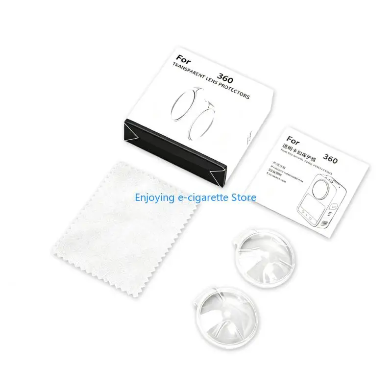 Objektivschutz-Set zum Aufstecken, kompatibel mit Osmo360 Ⅱ, klare Kameraobjektivabdeckung Y4QF – Detail 7