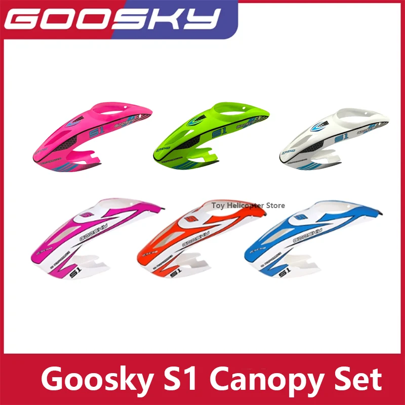 

Запасные части для вертолета GOOSKY S1, основные лопасти, хвостовое лезвие, навес, хвостовая стрела, комплект главного вала