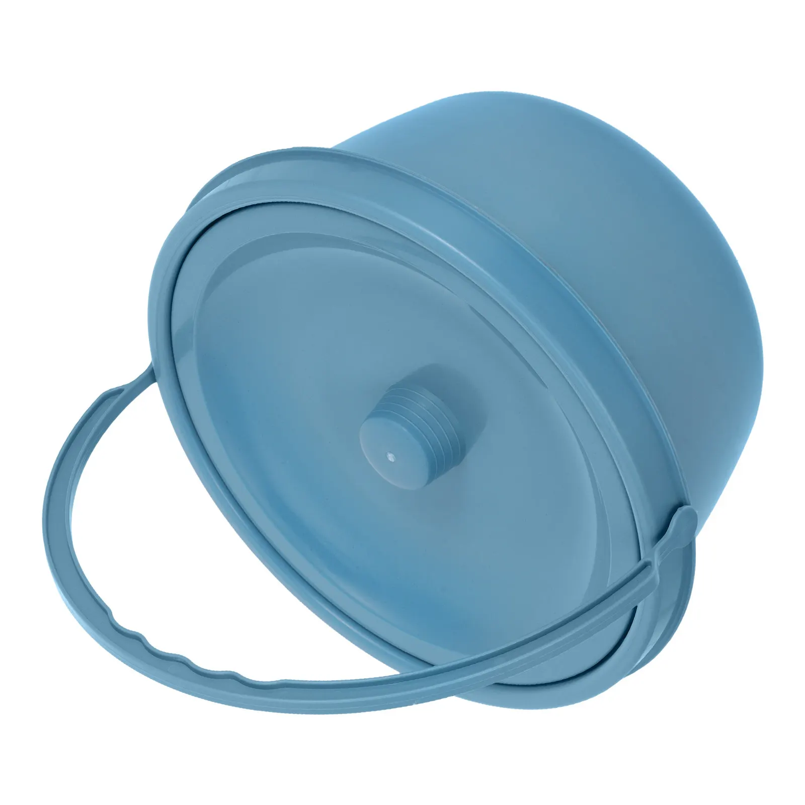 

Sturdy Lightweight Commode Chair Adult Bedside Toilet Portable Urinal Bucket Blue Chamber Pot Travel Potty for Elderly Pregnant