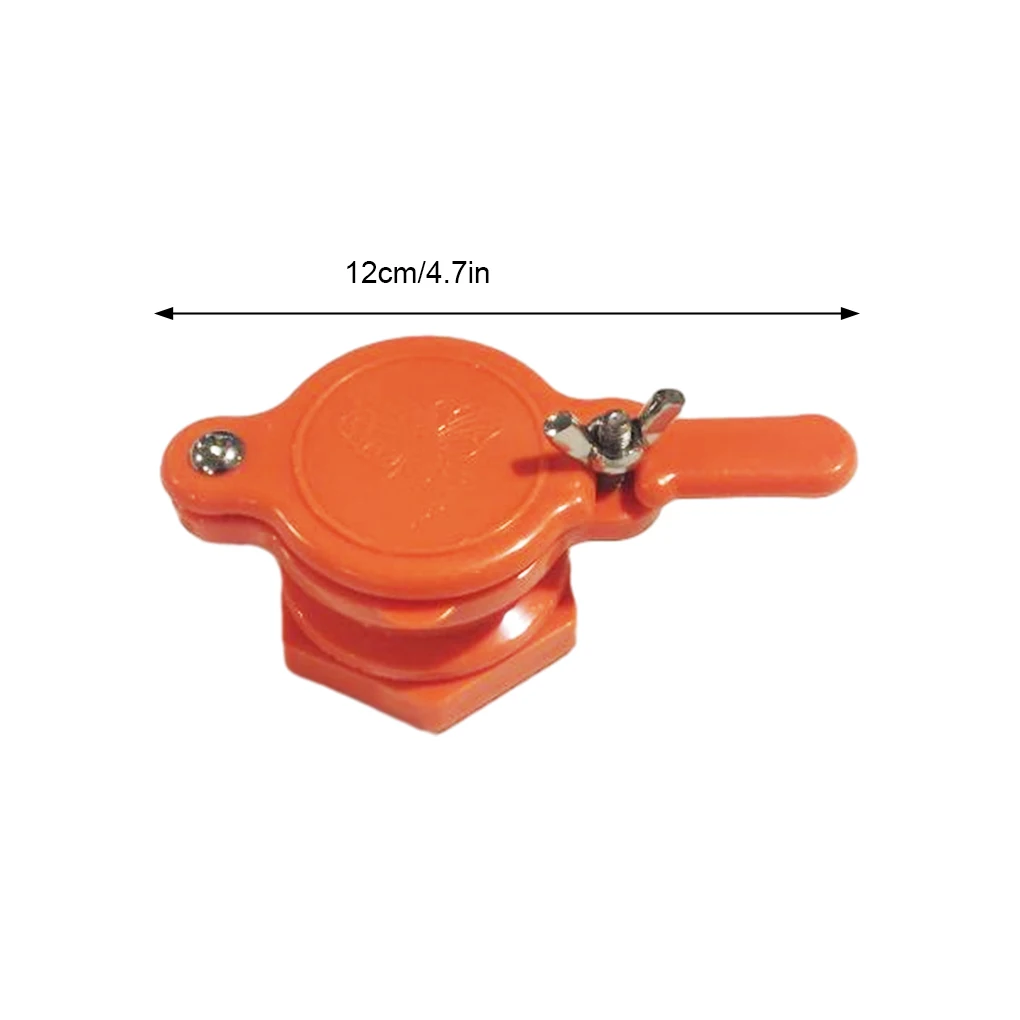 Honey Gate Valve Beekeeping Bottling Tool Threaded Interface Plastic Tap for Honey Extractor Bucket