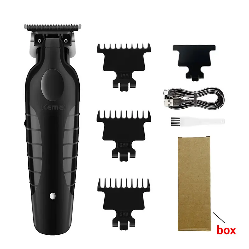 2299-Paper box Kemei Professional Hair Clipper Kit Men's Electric Shaver