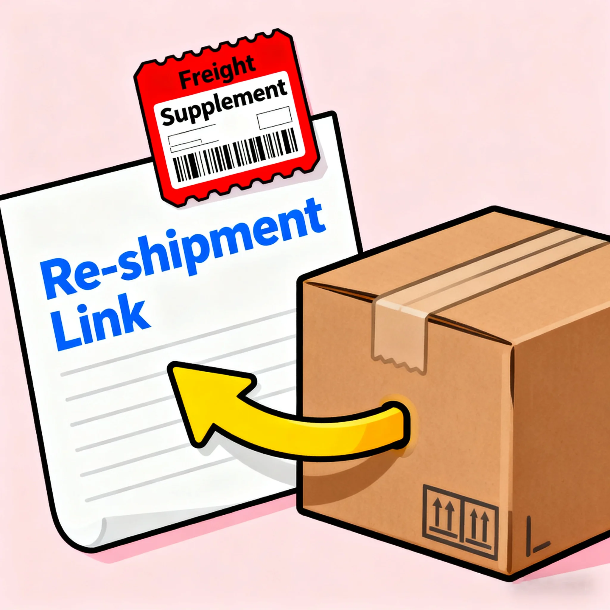 Replacement parts shipping link