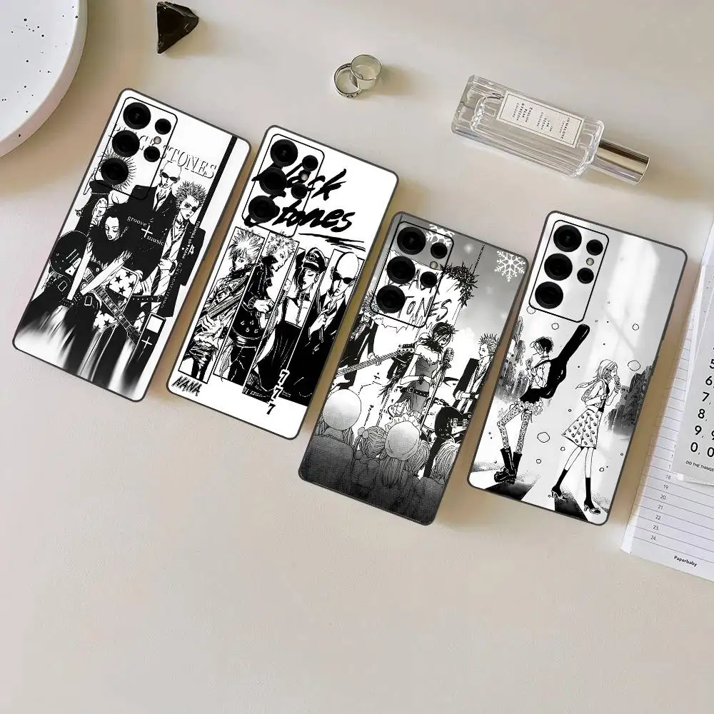 Comics Oosaki Nana Hot Japan Phone Case For Samsung S 24 Fe 25 Ultra Plus 20 Lite 21 30 22 23 24 22 Ultra 5G Fundas