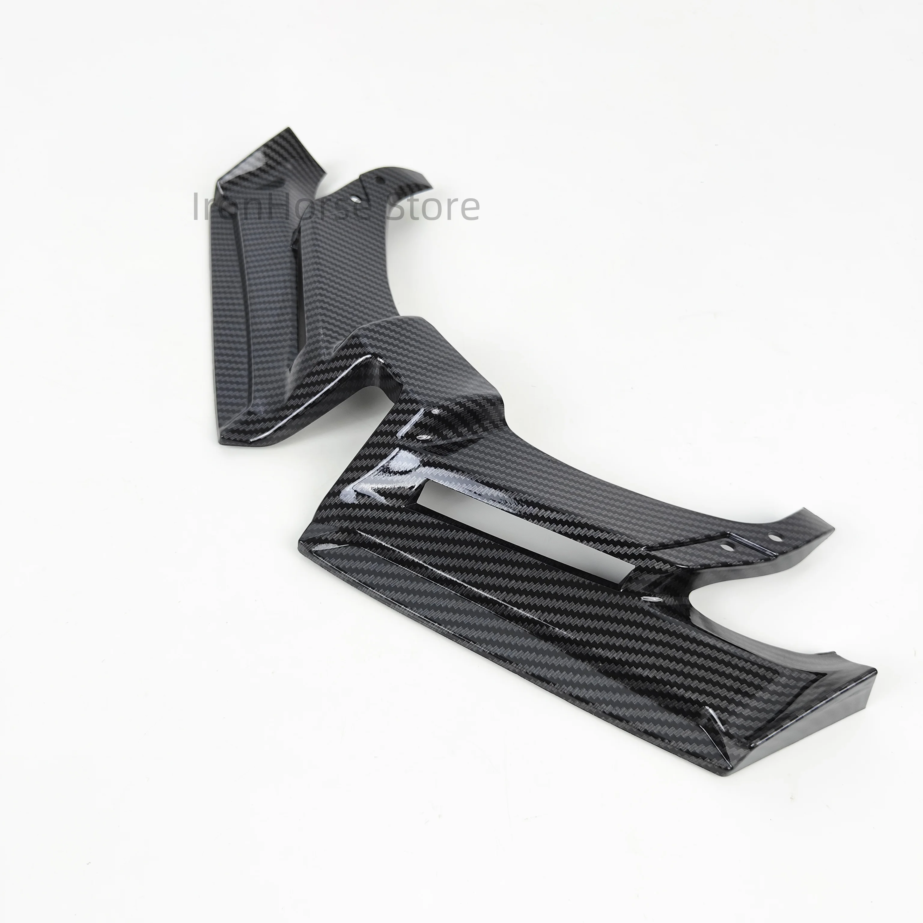 ホンダpcx160 2021-2025用 新型 オートバイアクセサリー カーボンファイバーテクスチャ フロントビーカー ウインドデフレクター エアロダイナミックフェアリングキット