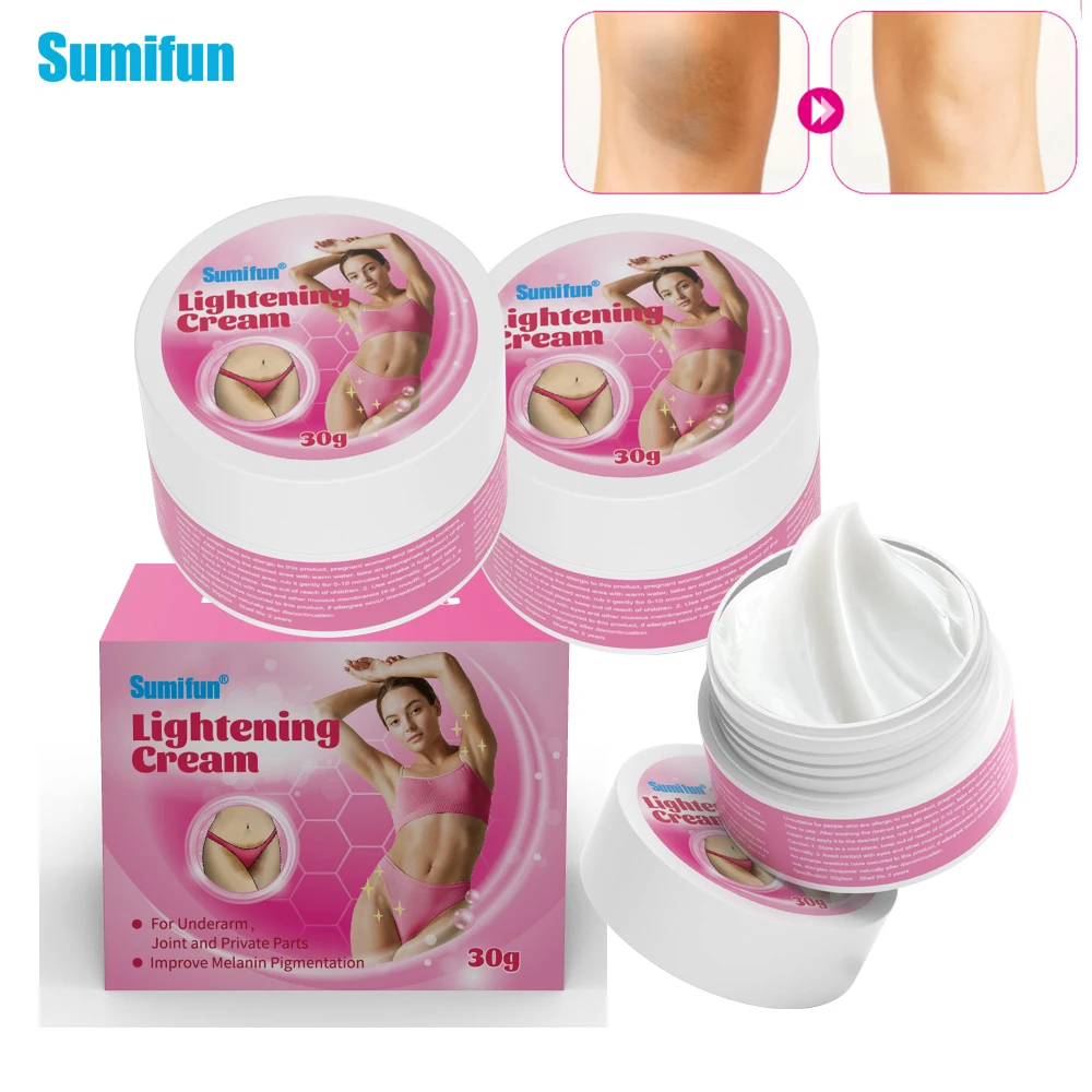 

1/3/5pcs Whitening Cream Dark Spot Repair Ointment Skin Lightening Body Moisturizing Underarm Thigh Dull Brighten Skin Care 30g